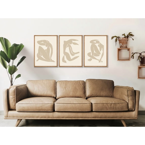 Neutral Abstract Wall Art Prints