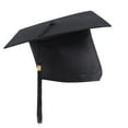 thumbnail image 1 of Neutral Adjustable Graduation Cap with Tassel for Adults High School,Black,One Size,Dailypoc, 1 of 2