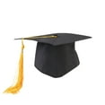 thumbnail image 1 of Neutral Adult Child Graduation Cap with Tassel Adjustable Polyester Hat, 1 of 6