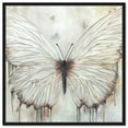 thumbnail image 1 of Neutral Beauty Chic Farmhouse Canvas Wall Art by Art Remedy, Black Floater Frame, 12"x12", 1 of 7