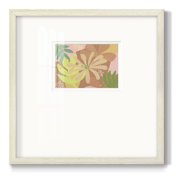 Neutral Blooms IIPremium Framed Print