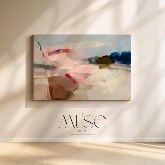 Neutral Desert Wall Art Mojave Sonata Soft Contemporary Home Decor Modern Living Unframed Paper Print