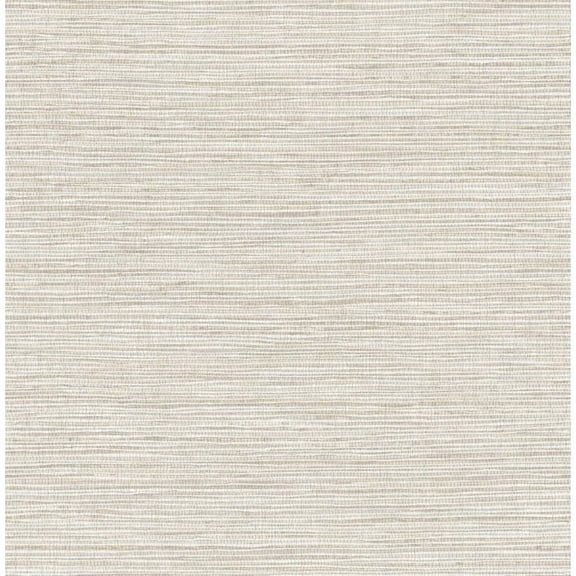 Neutral Dimensional Grasscloth Peel And Stick Wallpaper RMK12682PLW