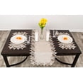 thumbnail image 1 of Neutral Earth Tone Beige Lace Table Runner (16" x 36"/54"/72"/88"), 1 of 3
