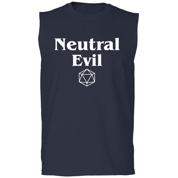Neutral Evil Adult Sleeveless Tee