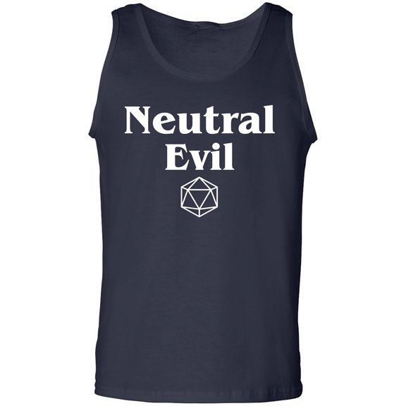 Neutral Evil Adult Tank Top
