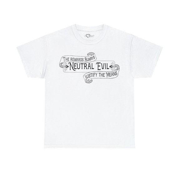 Neutral Evil Role Playing Alignment - Unisex T-shirt