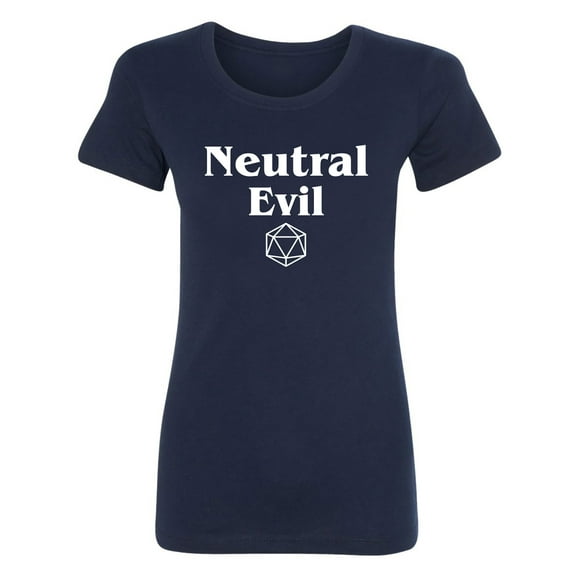 Neutral Evil Womens crewneck tee