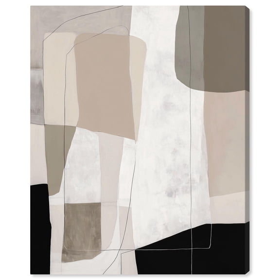 Neutral Forms II Canvas Modern Wall Decor by Art Remedy, Gallery Wrapped, 16 x 20