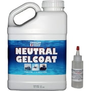 Neutral Gelcoat No Wax Gallon with 60cc Hardener MEKP