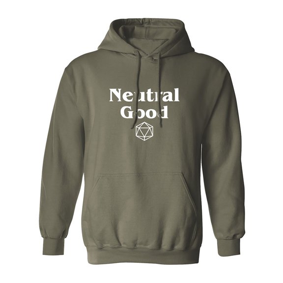 Neutral Good Adult Hooded Sweatshirt
