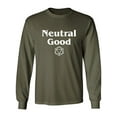thumbnail image 1 of Neutral Good Adult Long Sleeve T-shirt, 1 of 3