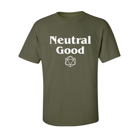 Neutral Good Adult Short Sleeve T-shirt