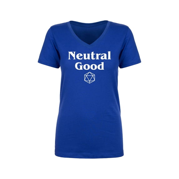 Neutral Good Womens V-Neck T-Shirt