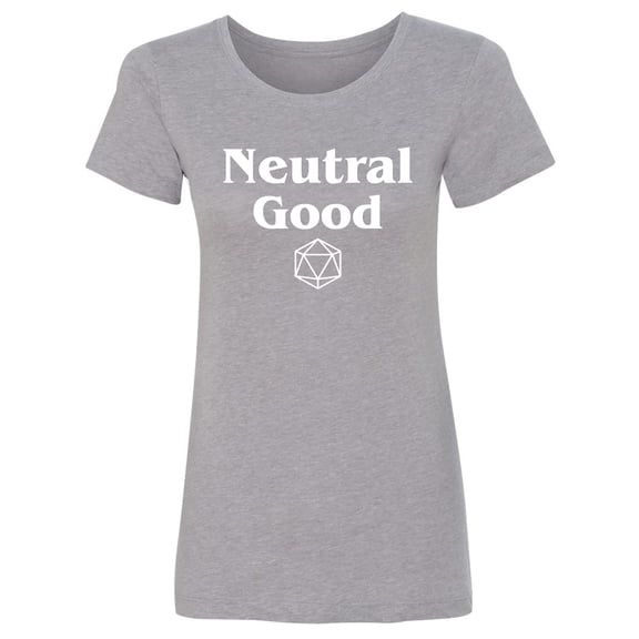 Neutral Good Womens crewneck tee