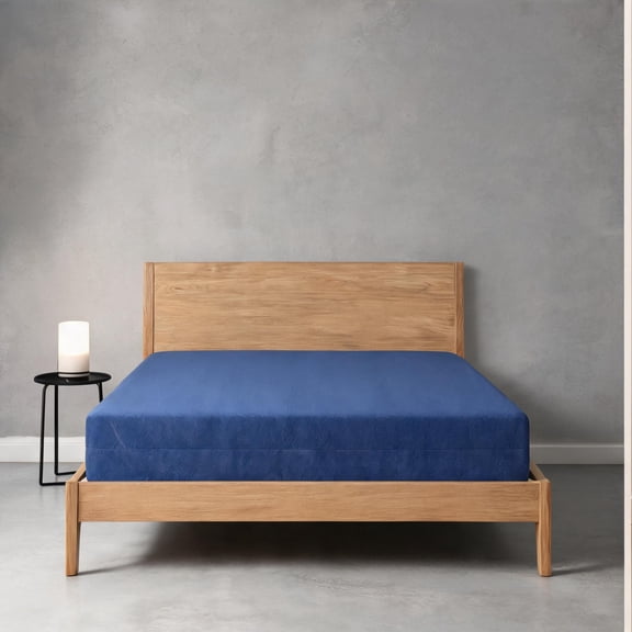 Neutral Gray Full Size Memory Foam Mattress, 10-Inch Plush, Rolled and Boxed for Easy Bedroom Setup