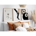 Neutral Leopard Cheetah Wall Art Prints Set Of 3, Lucky 8 Ball Decor ...