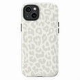 thumbnail image 1 of Neutral Leopard Print Phone Case, Beige Animal Pattern Protective Cover for iPhone 17 16 15 14 13 12 11 Pro Max Plus Mini, 1 of 6