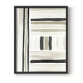 thumbnail image 1 of Neutral Lines II in Black Solid Wood 16 x 20 Framed Print, 1 of 6