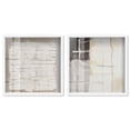 thumbnail image 1 of Neutral Luxe Harmony Set Shadowbox Boho Wall Decor by Art Remedy, White Frame, 40 x 40, 1 of 5
