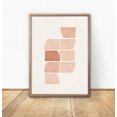 thumbnail image 1 of Neutral Mid Century Art Poster, 1 of 5