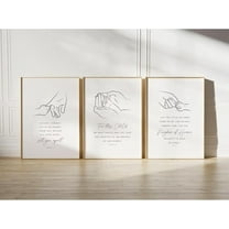 Neutral Mountain Wall Art Decor Set of 3 Forest Canvas Wall Art Poster Landscape Wall Art Artwork Modern Pictures Abstract Painting Watercolor Prints for Living Room Bedroom 12x16 Inch Und