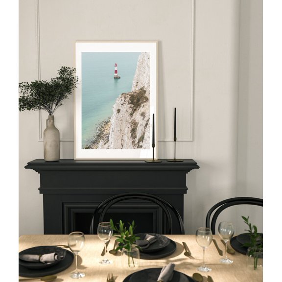 Neutral Ocean Print Ocean Contemporary Wall Art Home Decor Minimal Printfast Delivery, Unframed Paper Print