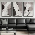 thumbnail image 1 of Neutral Singg Wall Art for Living Room, 3 Piece Modern Canvas Prints Paintings Artwork for Walls-Tan Beige Brown Minimalist Pictures for Living Room Hallway Bedroom Wall Decor, 1 of 6