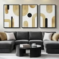 thumbnail image 1 of Neutral Singg Wall Art for Living Room, 3 Piece Modern Canvas Prints Paintings Artwork for Walls-Tan Beige Brown Minimalist Pictures for Living Room Hallway Bedroom Wall Decor, 1 of 6