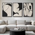 thumbnail image 1 of Neutral Singg Wall Art for Living Room, 3 Piece Modern Canvas Prints Paintings Artwork for Walls-Tan Beige Brown Minimalist Pictures for Living Room Hallway Bedroom Wall Decor, 1 of 6