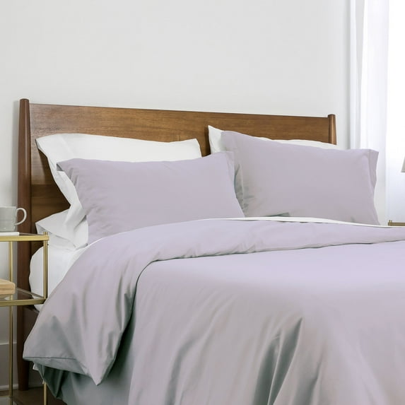 Neutral Solid Color 3-Piece Duvet Cover Set by Southshore Fine Linens