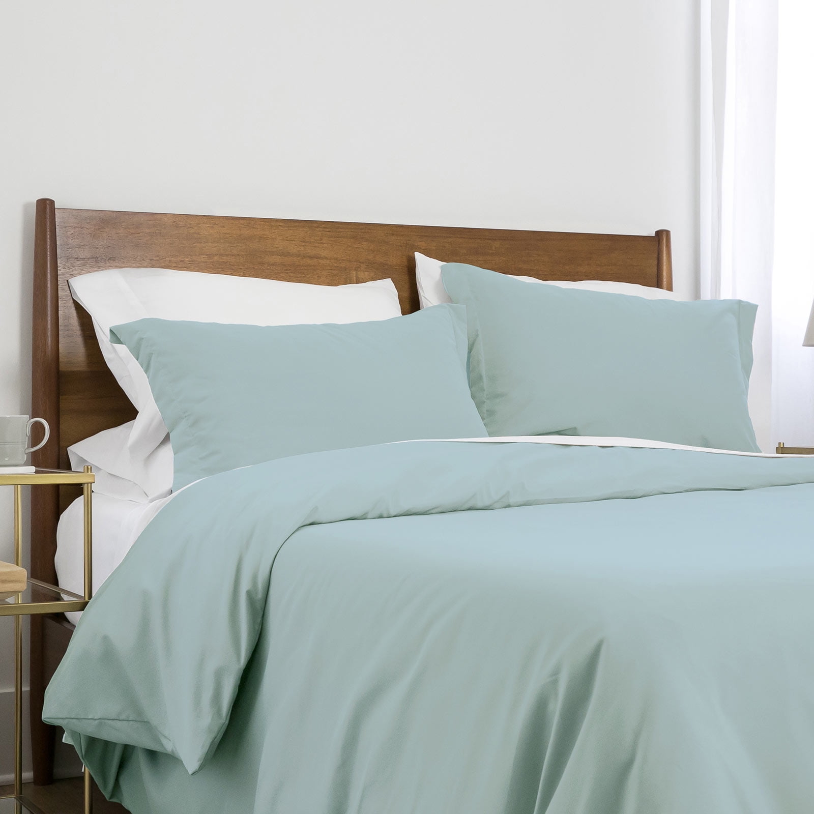 Neutral Solid Color 3-Piece Duvet Cover Set by Southshore Fine Linens