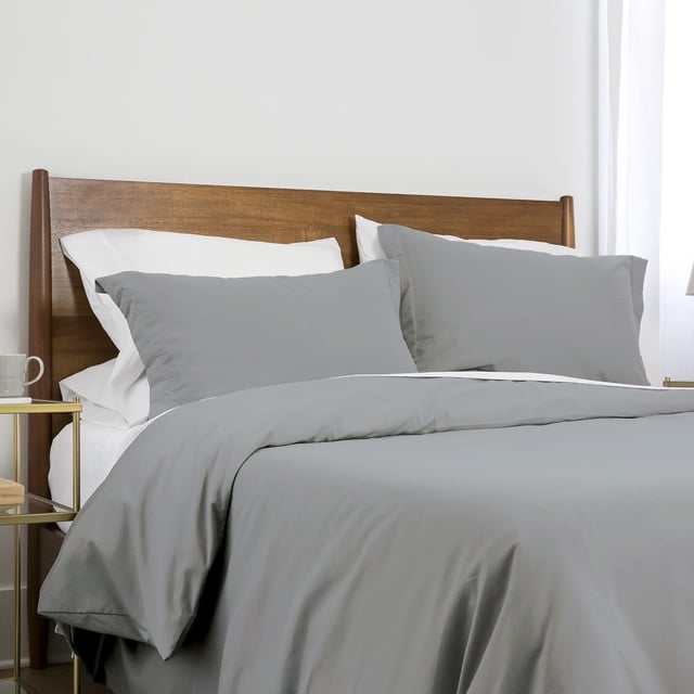 Neutral Solid Color 3-Piece Duvet Cover Set by Southshore Fine Linens