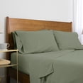 thumbnail image 1 of Neutral Solid Color Brushed Microfiber Deep Pocket Sheet Set, 1 of 3