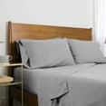 thumbnail image 1 of Neutral Solid Color Brushed Microfiber Deep Pocket Sheet Set, 1 of 9