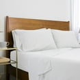 thumbnail image 1 of Neutral Solid Color Brushed Microfiber Deep Pocket Sheet Set, 1 of 3