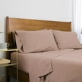 thumbnail image 1 of Neutral Solid Color Brushed Microfiber Deep Pocket Sheet Set, 1 of 3