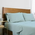 thumbnail image 1 of Neutral Solid Color Brushed Microfiber Deep Pocket Sheet Set, 1 of 2