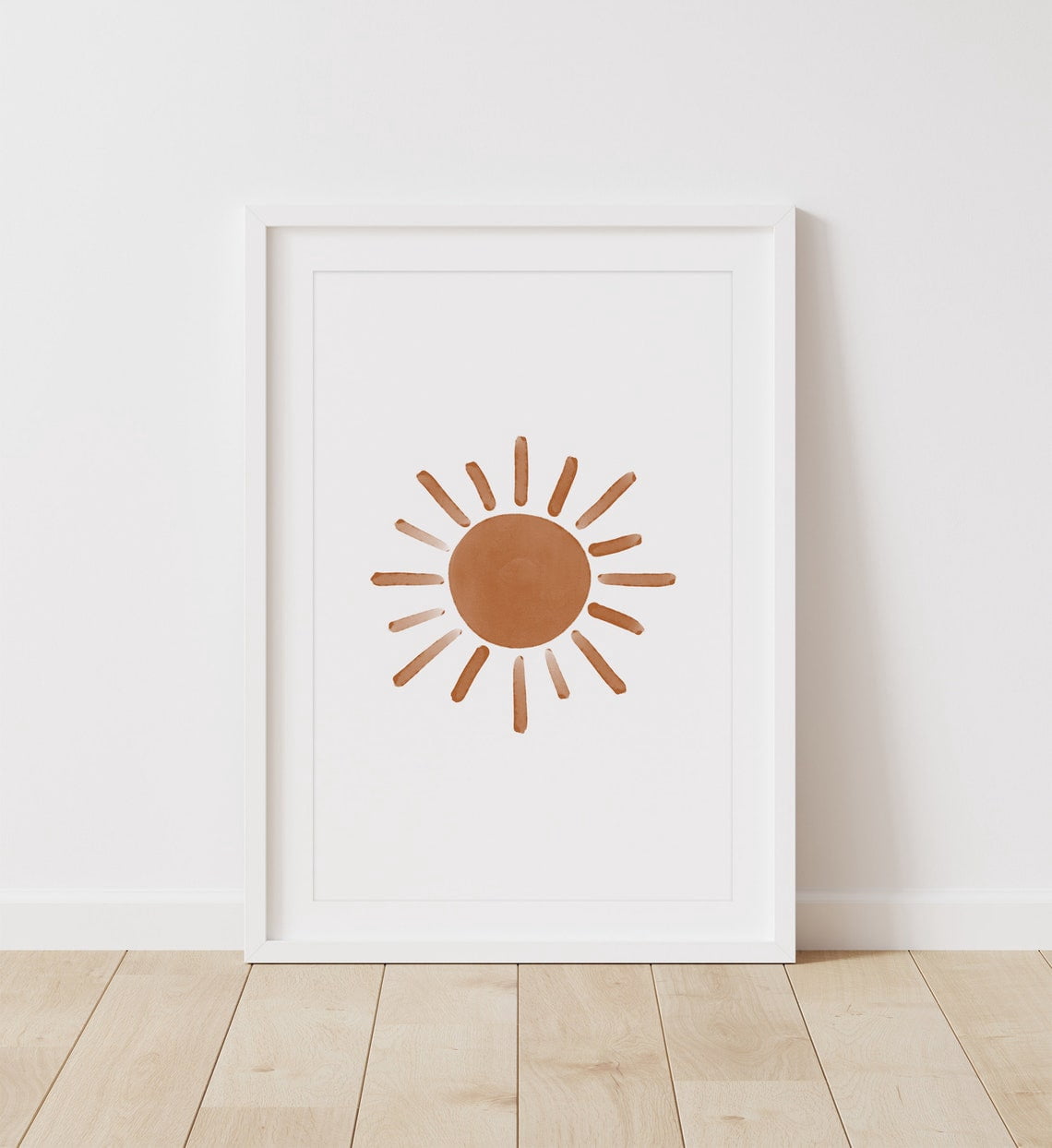 Neutral Sun Design2 Poster Wall Art Room Decor Boho Nursery Design2 ...