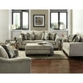 thumbnail image 1 of Neutral Textured Fabric Living Room - 4 In Gray Includes , , Chair, Overstuffed Back Cushions, High Foam Seats, Flared Arms, Plastic Legs Furniture Upholstery Seat Slightly Rolled Arms, 1 of 5