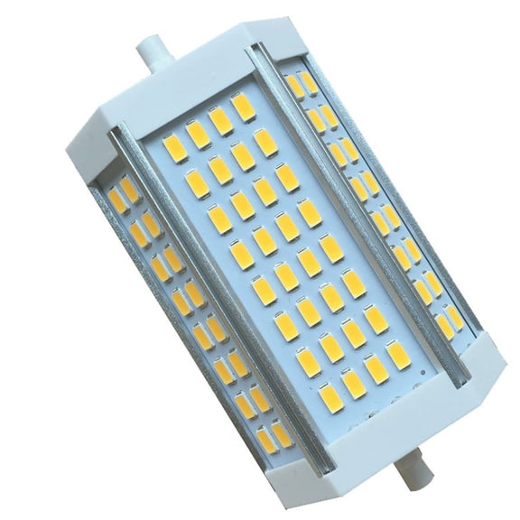 Neutral White 4500K LED Lamp, Energy Saving Dimmable R7S Bulb 118mm Aviation Aluminum Heat Dissipation, High Brightness Chip J-Type Floodlight, 30W Replaces 300W Halogen,