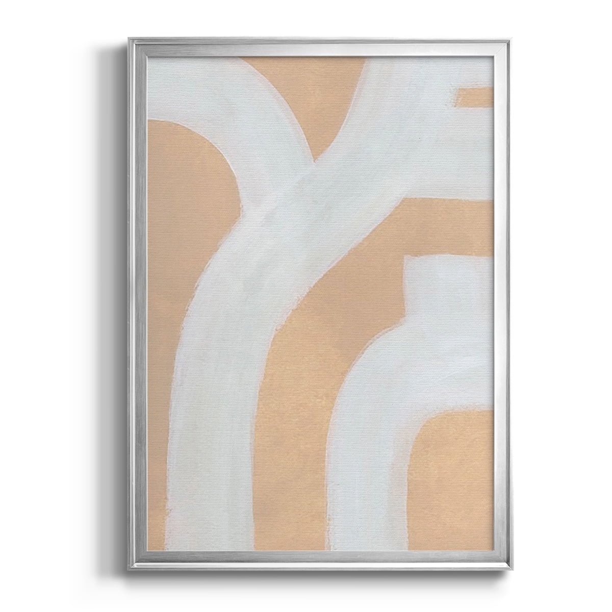Neutral Winding Paths I Premium Framed Print, in Gold, Black, or Silver - Ready to Hang