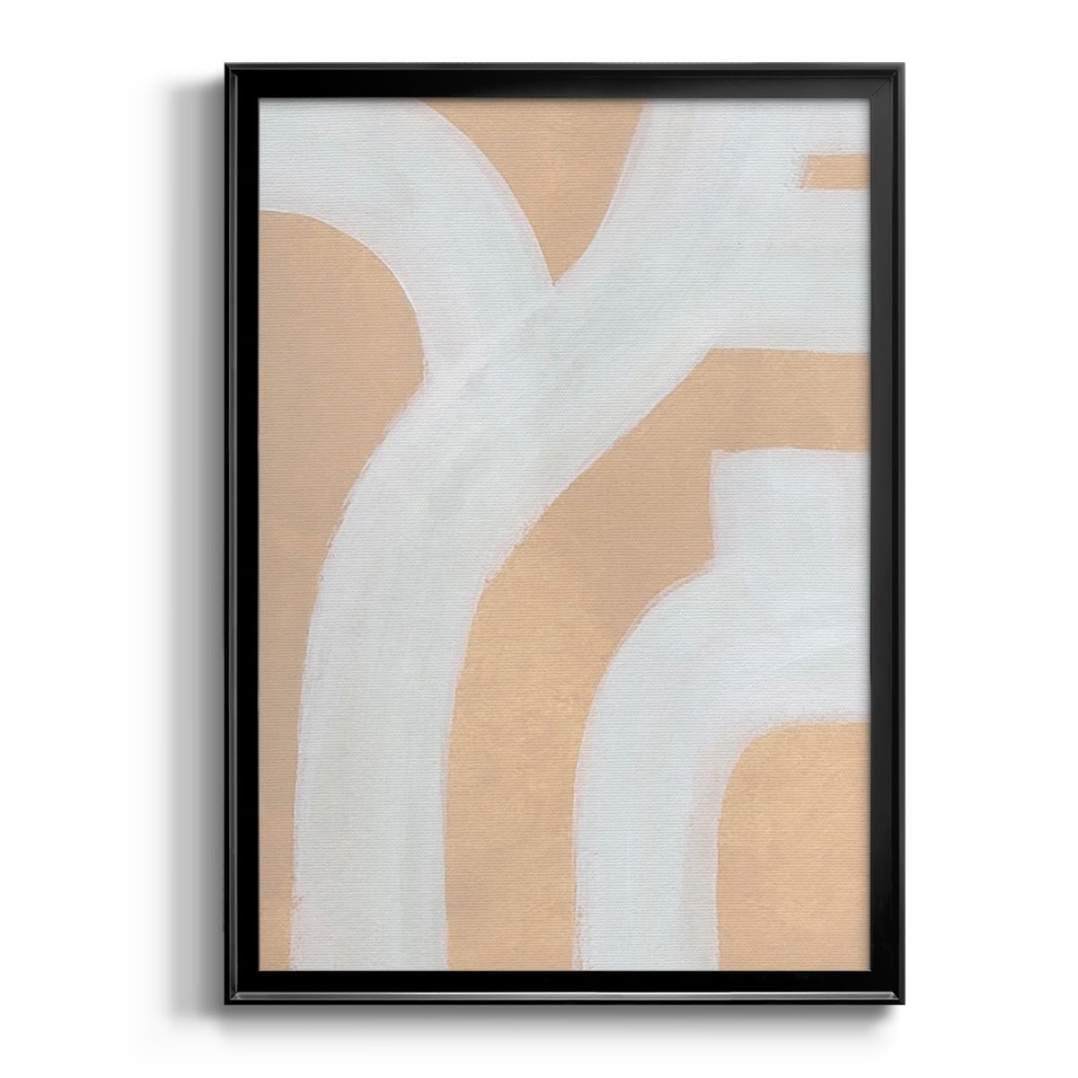 Neutral Winding Paths I Premium Framed Print, in Gold, Black, or Silver - Ready to Hang