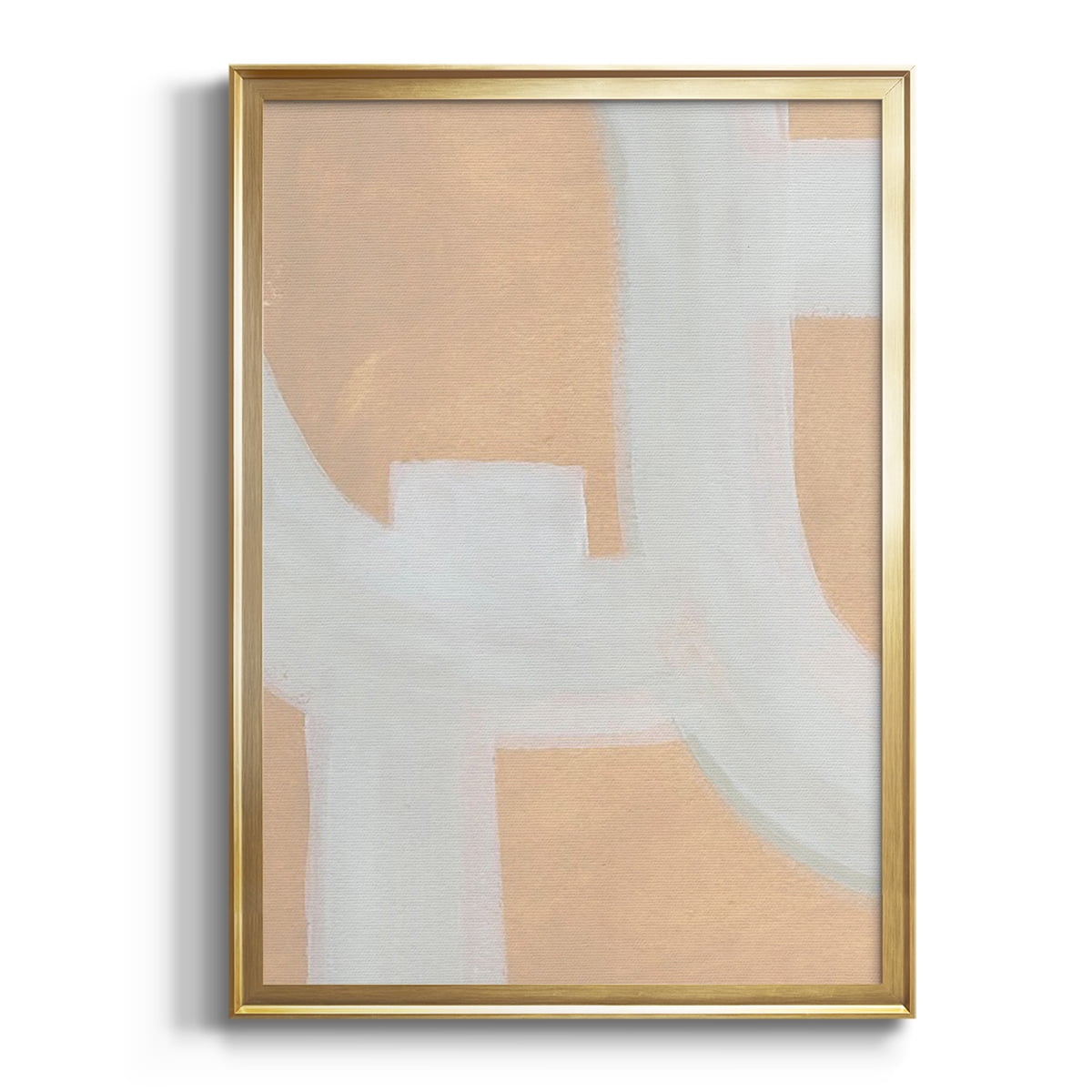 Neutral Winding Paths II Premium Framed Print, in Gold, Black, or Silver - Ready to Hang