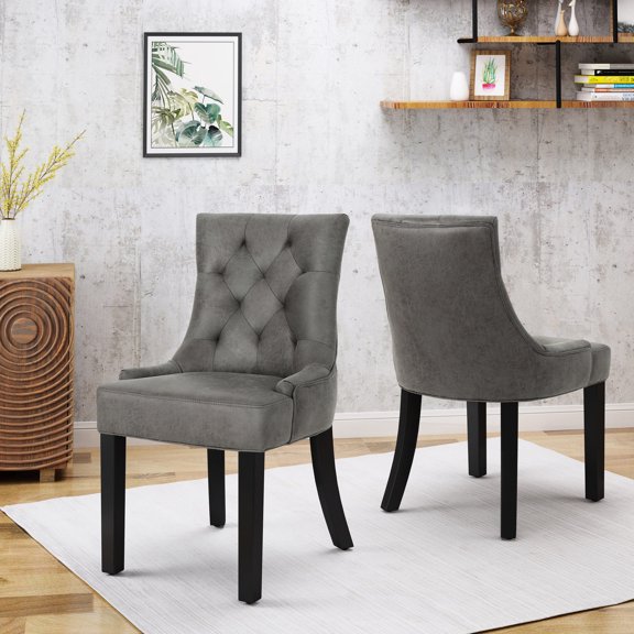 Neutral palette, adaptable design / Fit various dining table styles