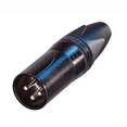 thumbnail image 1 of Neutrik NC3MXX-BAG Male XLR Connector Black, 1 of 1