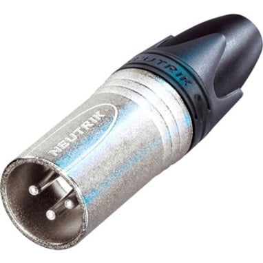 Neutrik NC3MXX Male XLR Connector Nickel