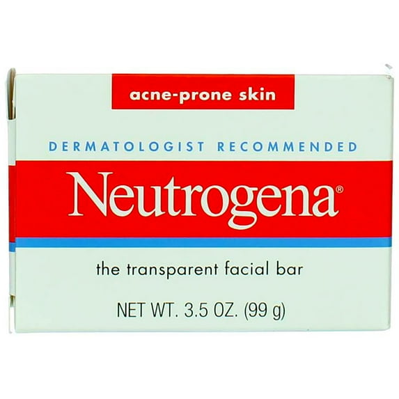 Neutrogena Acne Prone Skin Formula Facial Bar 3.50 oz (Pack of 2)