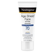 Neutrogena Age Shield Face Sunscreen, SPF 70 Sunblock, 3 fl oz