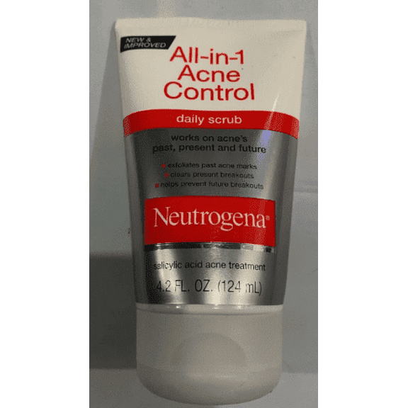 Neutrogena All in 1 Acne Control Daily Scrub Acne Treatment